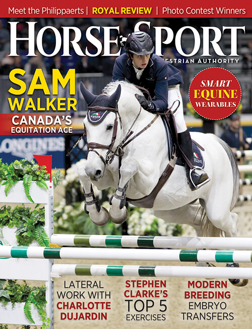 Sam Walker (shown on our February cover aboard Acardi du Houssoit) took the 12th annual George H. Morris Excellence in Equitation Championship at WEF.