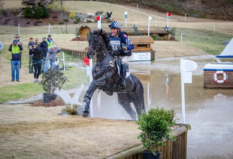 Boyd Martin and Tsetserleg won the CCI 4*-S competition at The Fork at TIEC. ©Shannon Brinkman Photography
