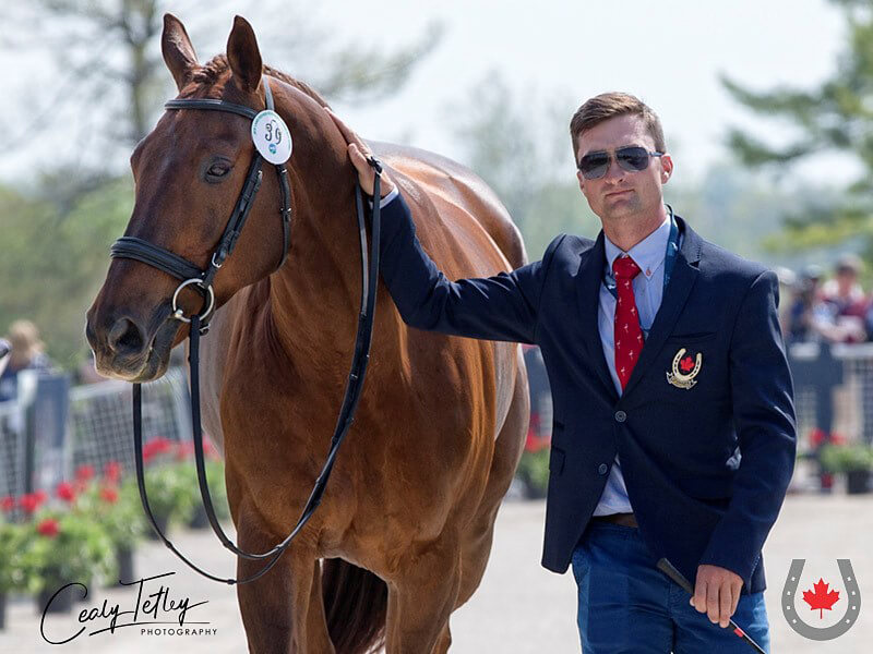 Canadian Waylon Roberts of West Grove, PA, tackled the 2019 Land Rover Kentucky Three-Day Event, with Lancaster, née “Baxter K,” whom he trained as a four-year-old. Photo by Cealy Tetley
