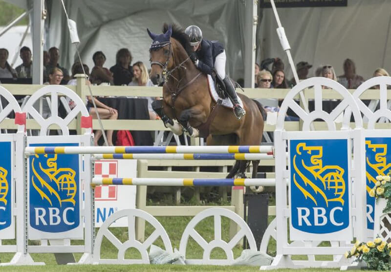 Beth Underhill and Count Me In won the $36,100 CSI2* Classic, presented by RBC, on Saturday, July 13, during the CSI2* Ottawa International I at Wesley Clover Parks in Ottawa, ON.