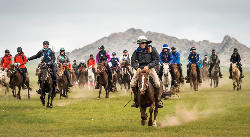 A total of 45 competitors from around the world will tackle the 11th annual Mongol Derby – the world’s longest horse race – this August.