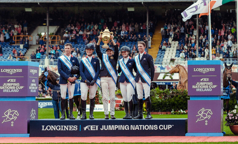 Thumbnail for Brits Nab Longines FEI Jumping Nations Cup™ Ireland Win