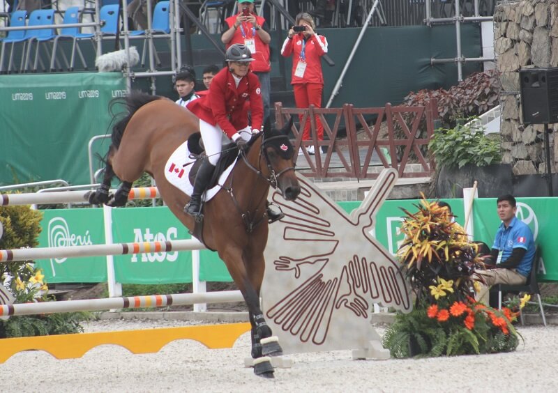 Erynn Ballard and Fellini S had the best result for Canada with a double-clear effort in the Team Final and ended the day in second place individually.