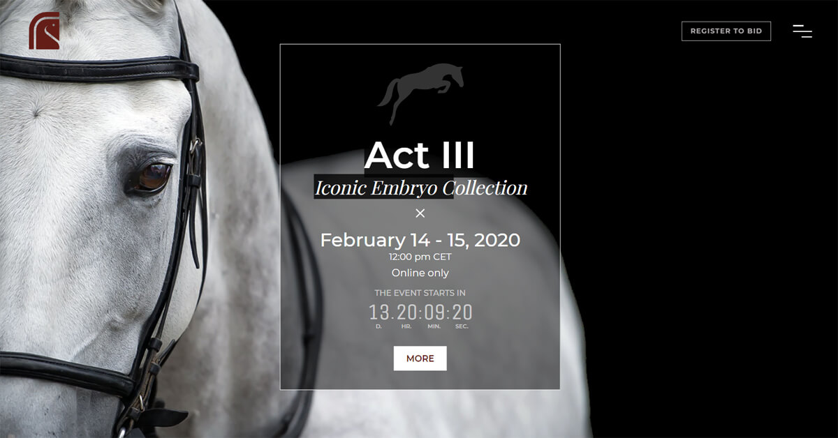 The Auction by Arqana presents Rare & Iconic Embryos
