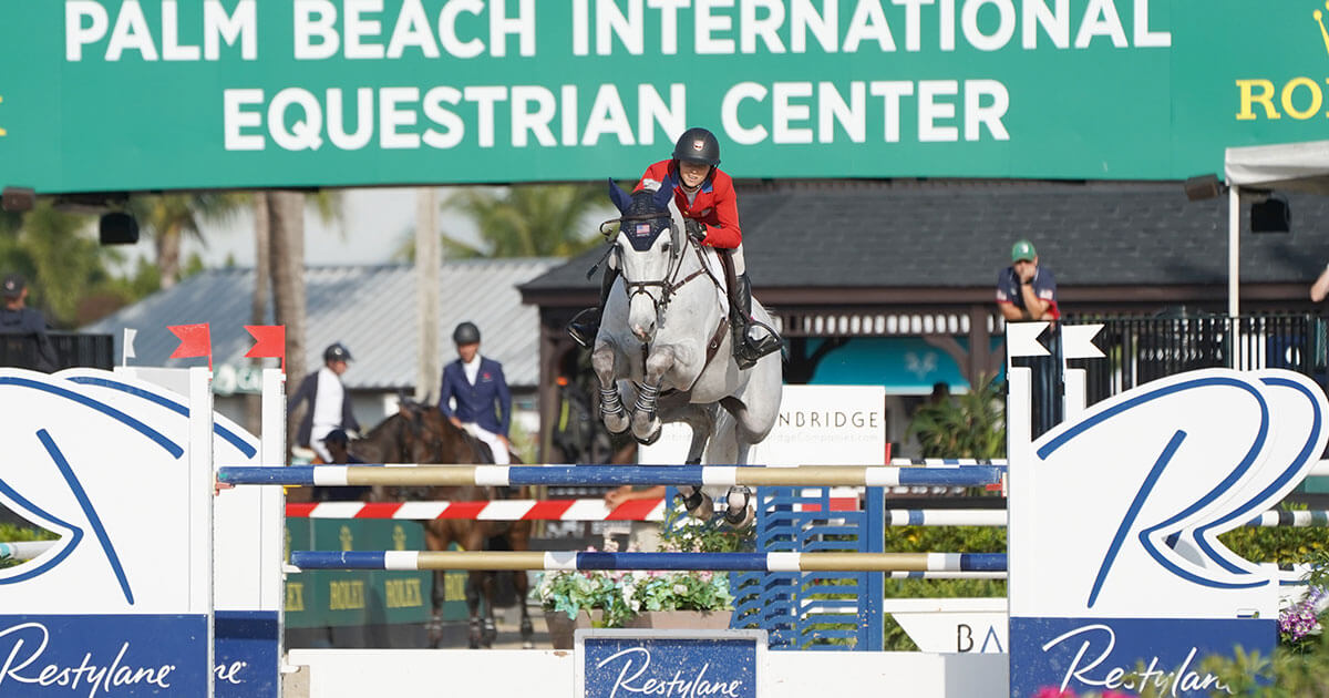 Thumbnail for WEF Week 8 opens with win for Adrienne Sternlicht and Cadans Z