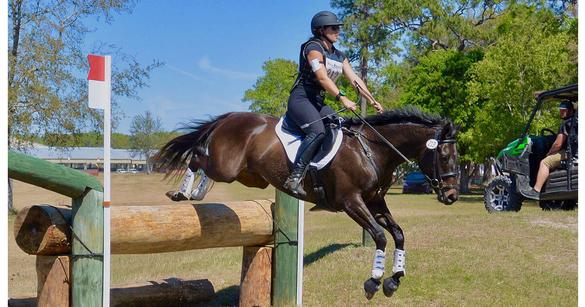 Thumbnail for Canadian Eventer Katharine Morel, horse die at Rocking Horse