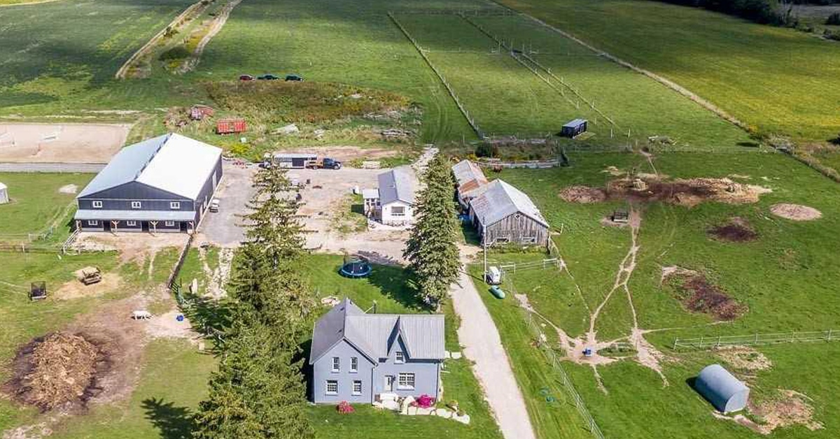 Thumbnail for $1,945,000 for a modern farm house and equestrian facilities in Mulmur, Ontario