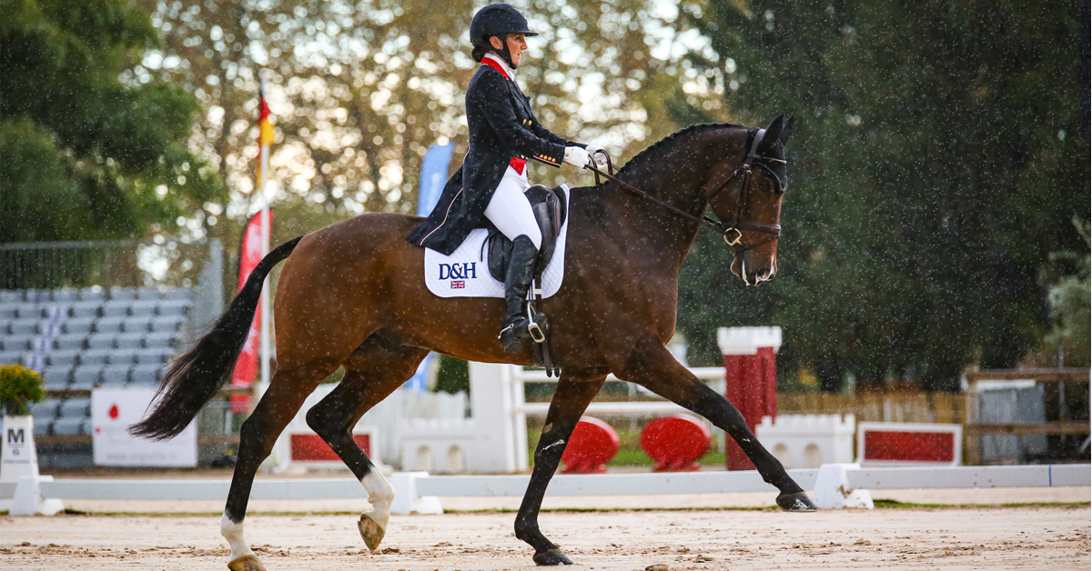 Thumbnail for Great Britain Takes the Lead in Dressage Phase at Pau