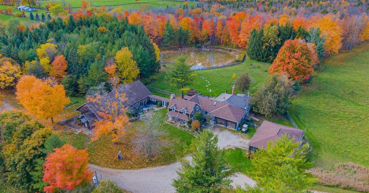 Thumbnail for $3,799,900 for a spectacular 96-acre horse farm in Erin, Ontario