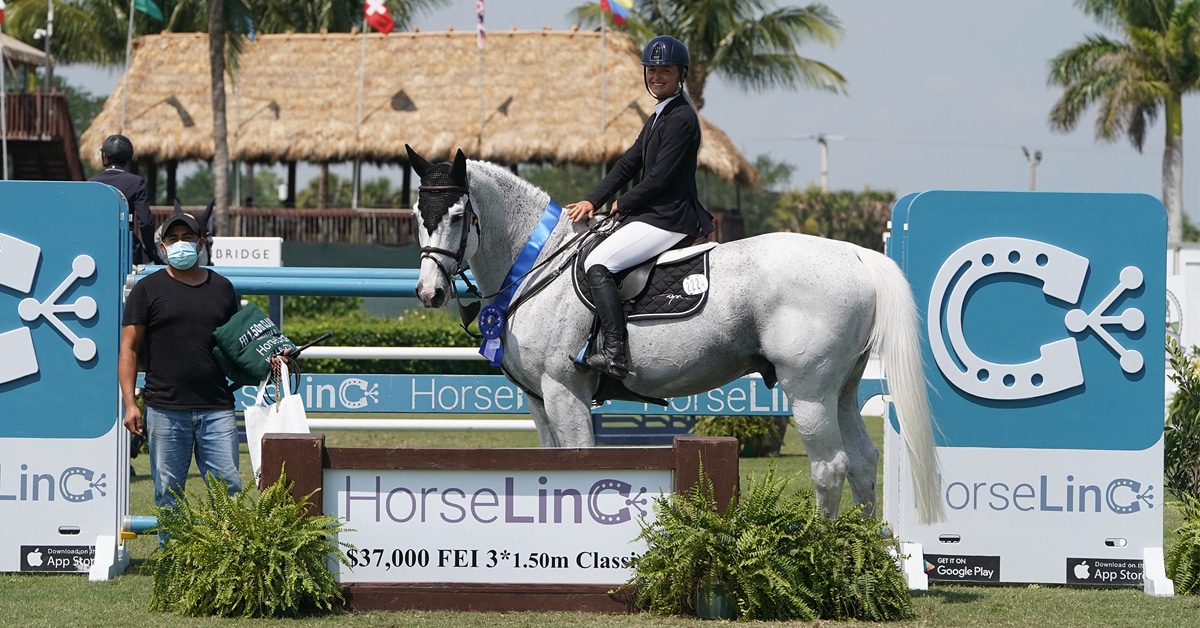 Thumbnail for Kristen Vanderveen Victorious in $37,000 1.50m Classic CSI3*