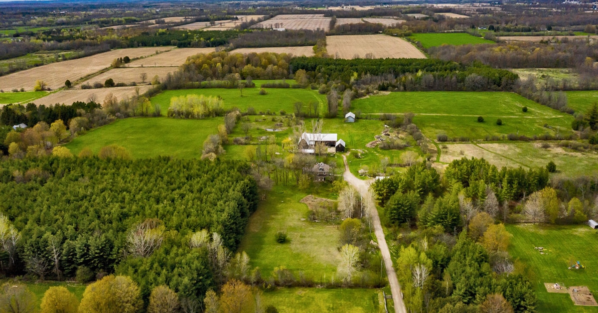 Thumbnail for $1,850,000 for a 19th-century farmhouse on 97 acres in Perth, ON