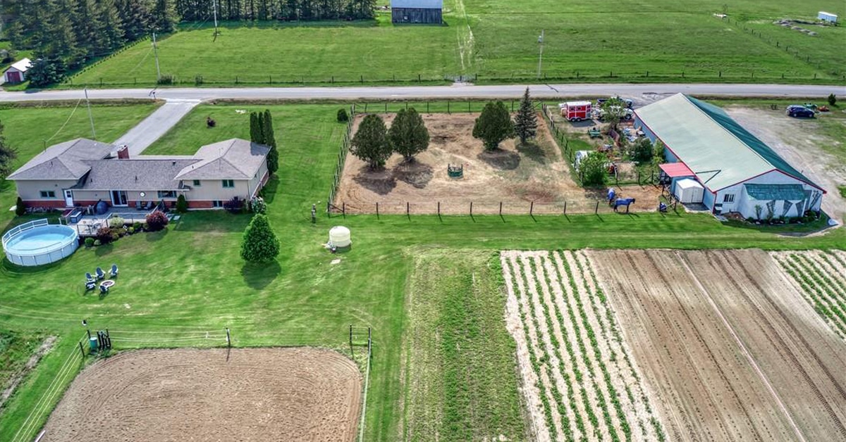 Thumbnail for $1,999,000 for a strawberry farm with horse facilities in Chelmsford, ON