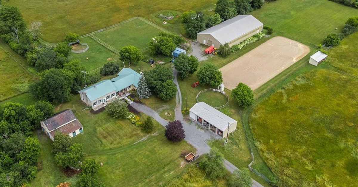 Thumbnail for $1,699,900 for a charming farmhouse and horse facilities in Camden, ON