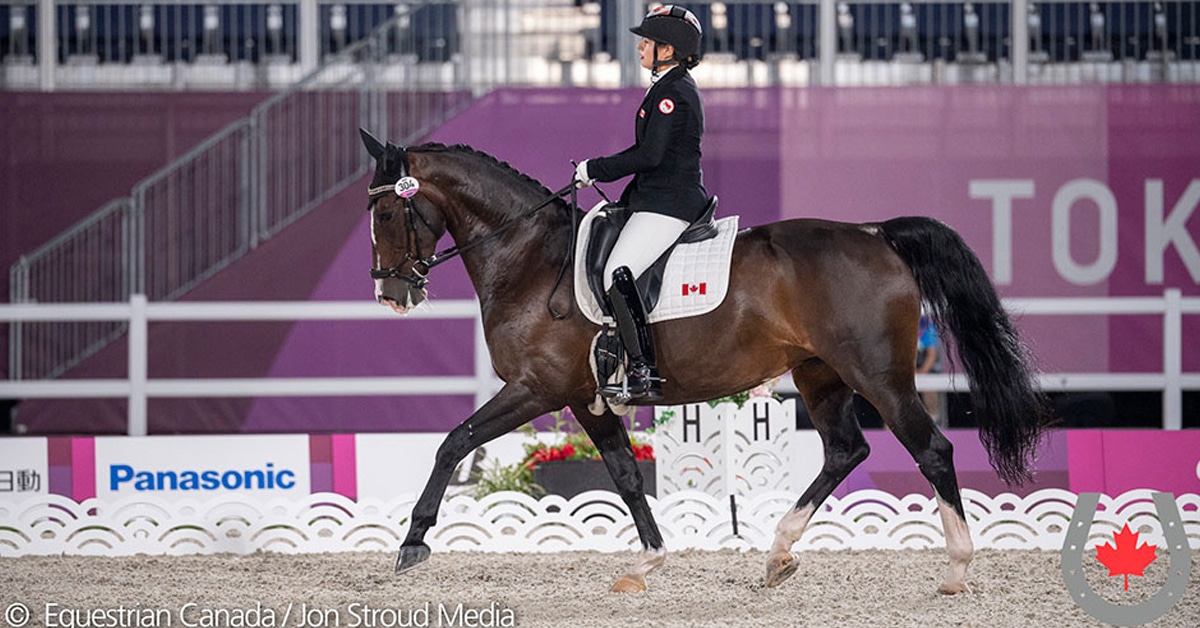 Thumbnail for Canadian Para-Dressage Team Finishes 10th in Tokyo