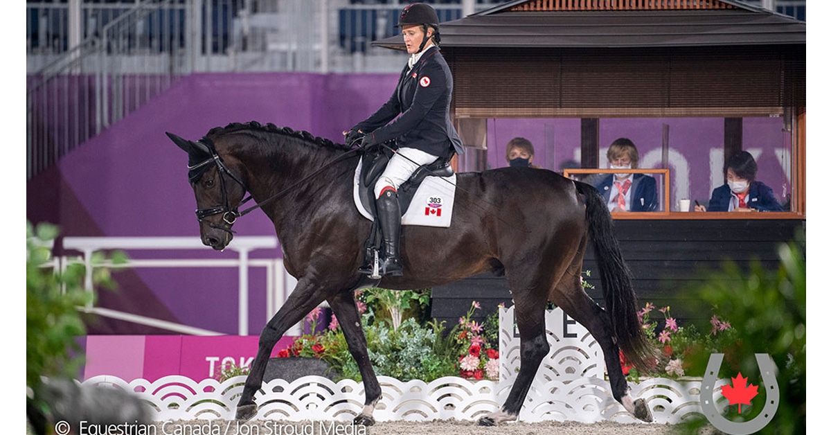 Thumbnail for Pair of 9th-Place Finishes for Canadian Para-Dressage Riders in Tokyo