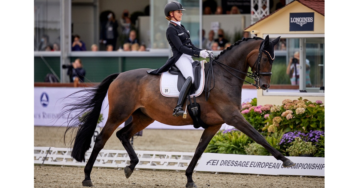 Thumbnail for Freestyle Win for von Bredow-Werndl at Dressage Euro Championship