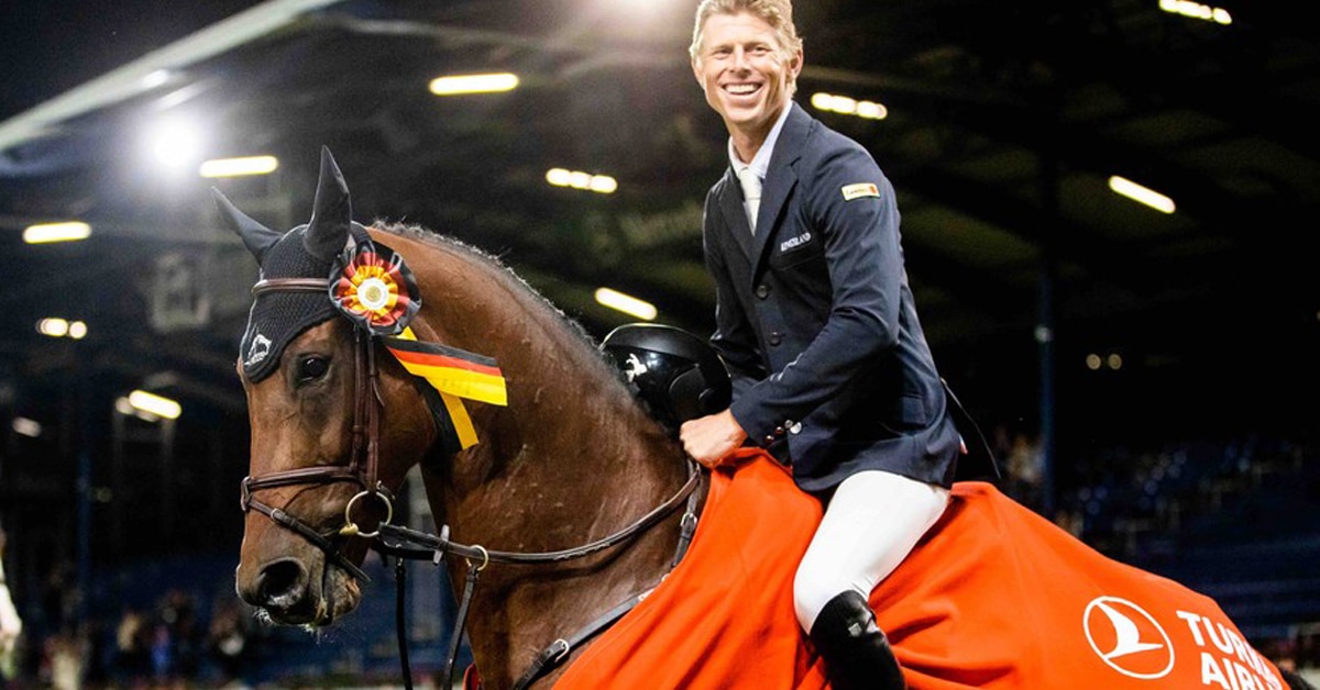 Thumbnail for Max Kühner and Elektric Blue P Win Out of the Gate at Aachen