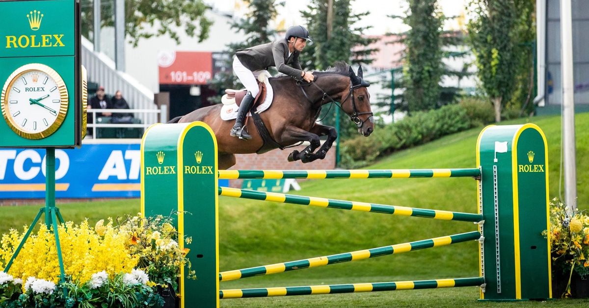 Thumbnail for Guerdat Becomes Rolex Grand Slam Live Contender With CP Win