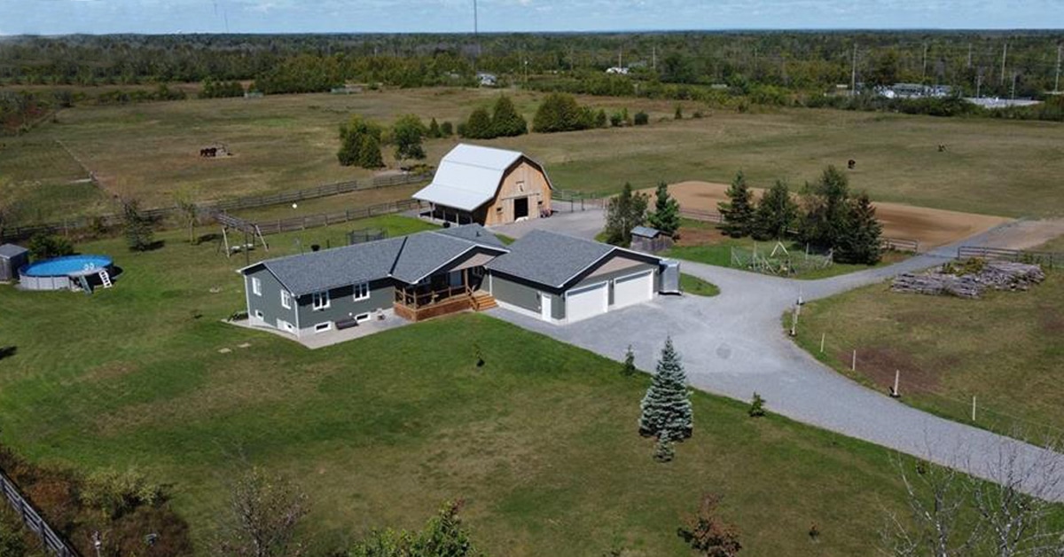 Thumbnail for $1,299,000 for a modern home and new barn on 6 acres in Carleton Place, ON