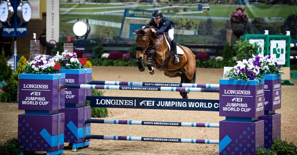 Thumbnail for Farrington and Gazelle Cruise to World Cup Win in Star-Studded Jump-Off