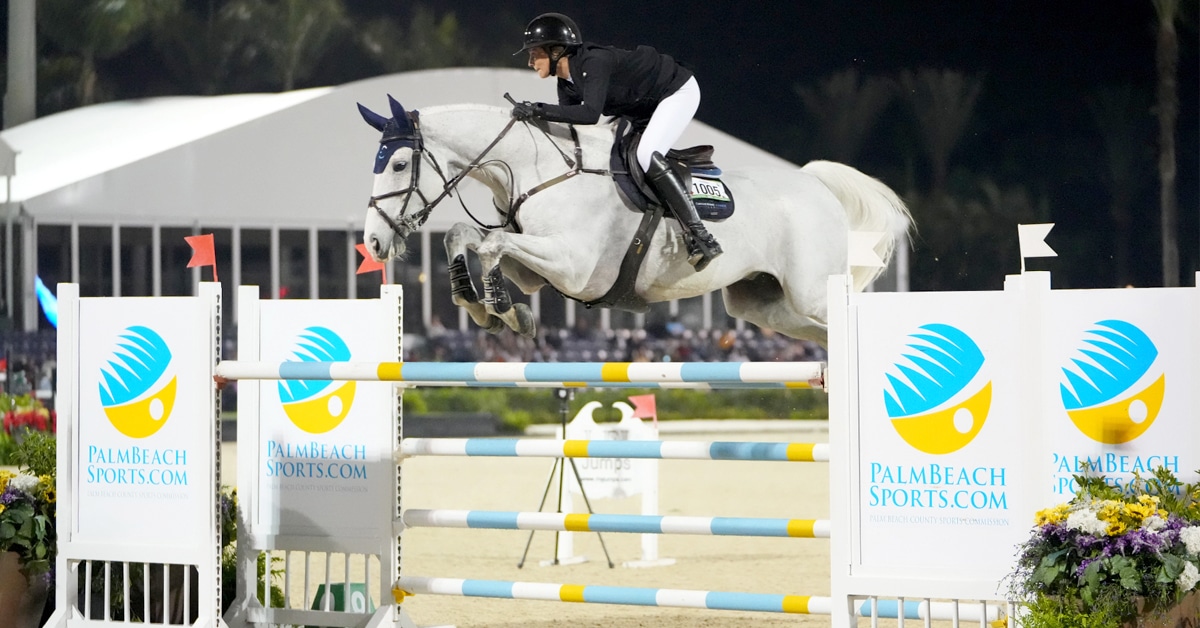 Thumbnail for Catherine Tyree and Lorenzo Take $214,000 Holiday & Horses Grand Prix