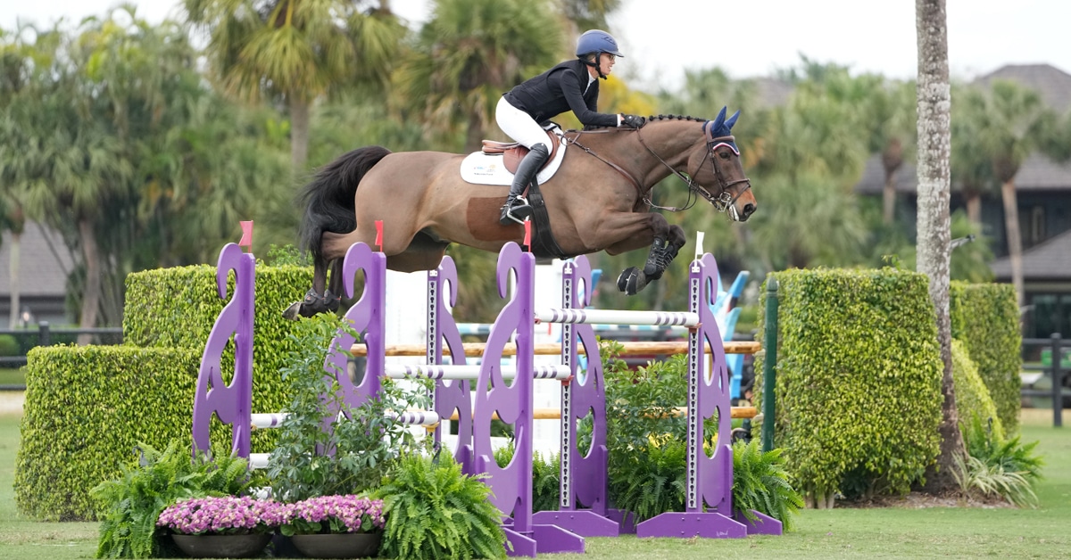 Thumbnail for Amy Millar and Truman 3rd in $140,000 Grand Prix at WEF