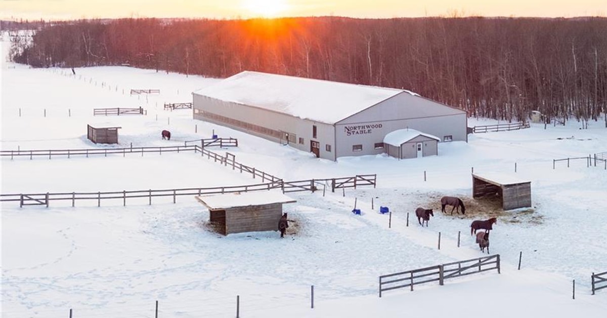 Thumbnail for $2,450,000 for a turnkey equestrian facility on 90+ acres in Mapleton, ON