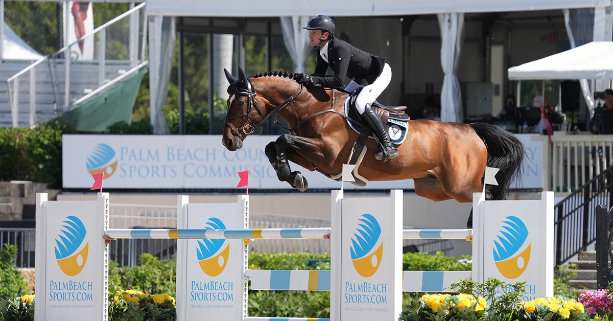 Thumbnail for Darragh Kenny Takes $216,000 Grand Prix at WEF