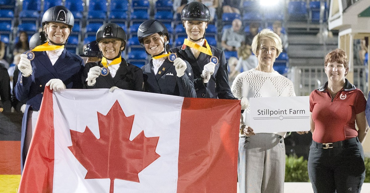 Thumbnail for Canada Third in Dressage Nations’ Cup in Wellington
