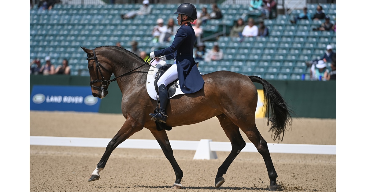 Thumbnail for Bennett-Awad and Loach Top Canadians after Day 1 Dressage at LRK3DE