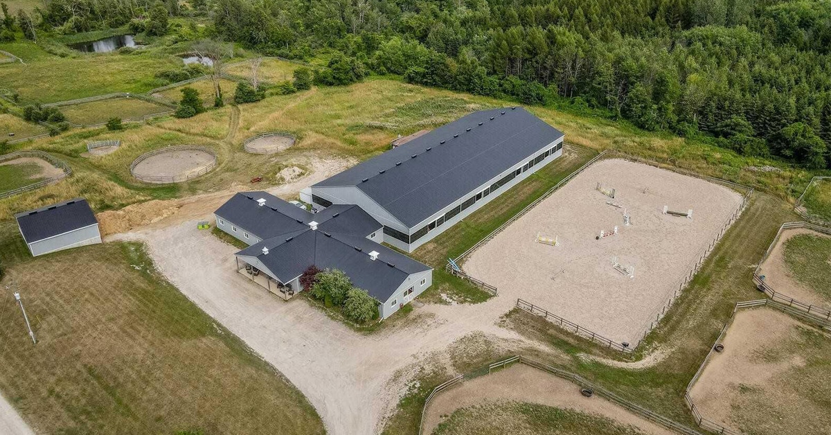 Thumbnail for $4,250,000 for Diamond Ridge Stables on 90 acres in Erin, Ontario