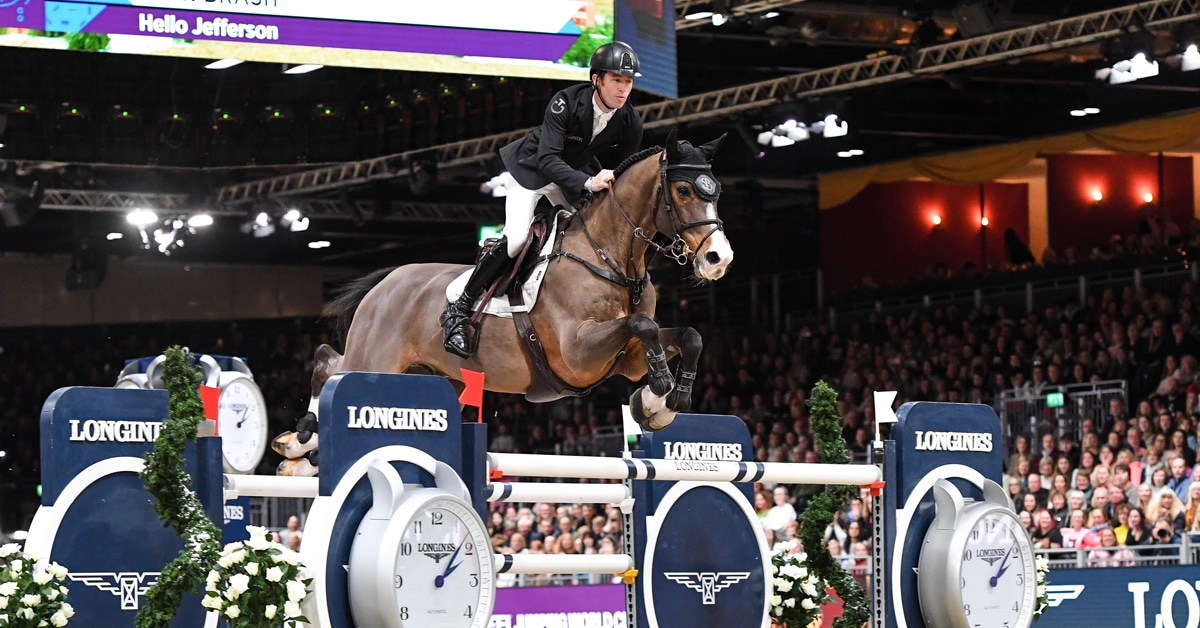 Thumbnail for Scott Brash Takes FEI Jumping World Cup in London