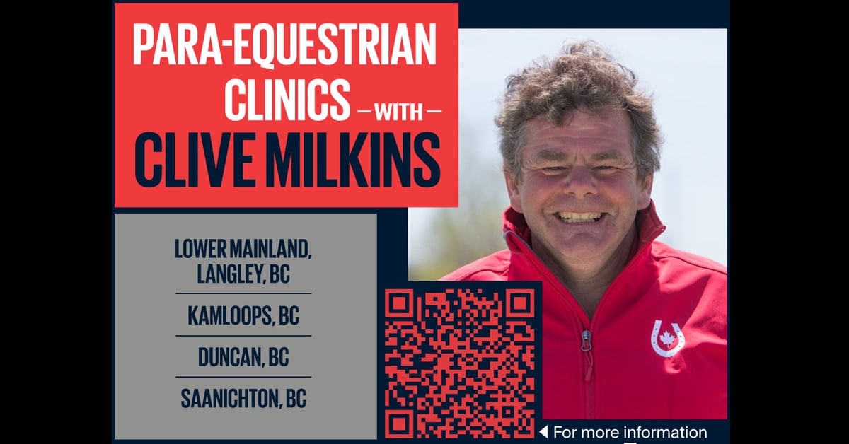 Thumbnail for Para-Equestrian Coaching Clinics Coming to BC