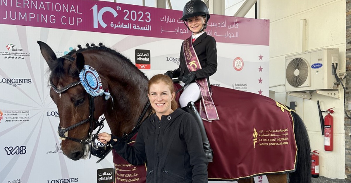 Thumbnail for Canadian Jumping Star Shines in the UAE