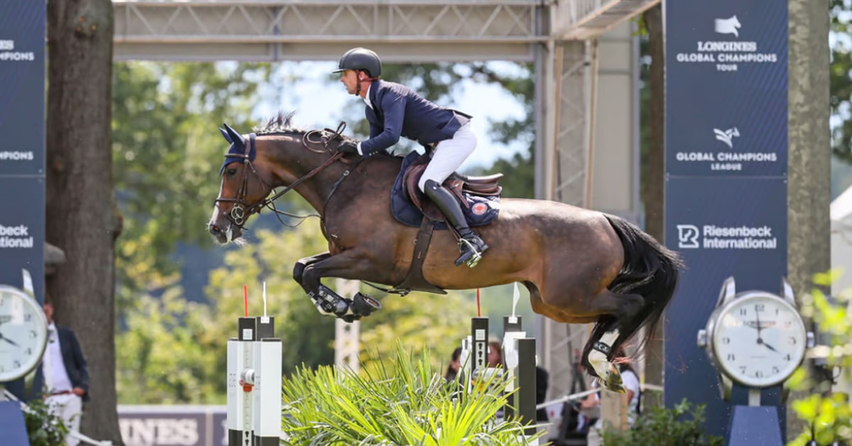 Thumbnail for Ben Maher and Ginger Blue Win Opener at LGCT Riesenbeck