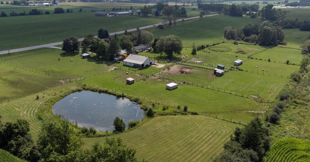 Thumbnail for $1,399,900 for a fantastic 25-acre horse/hobby farm in Mount Forest, Ontario