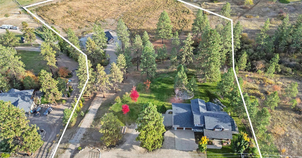 Thumbnail for $2,695,000 for a stunning home and fully-fenced property with a three-stall barn in Kelowna, BC