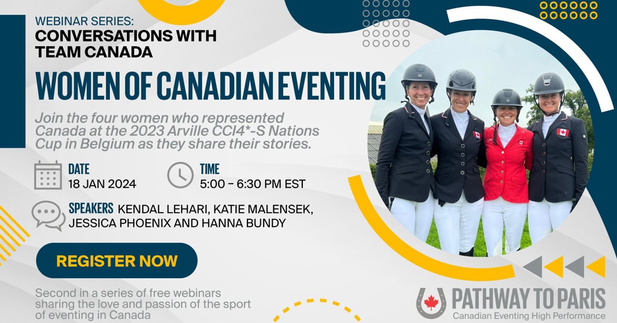 Thumbnail for The Women of Canadian Eventing Webinar