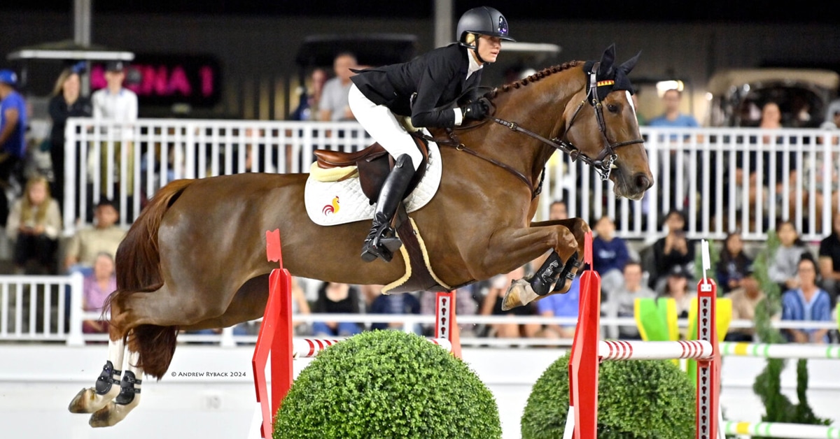 Thumbnail for Tiffany Foster and Electrique 3rd in $200,000 Grand Prix at WEC