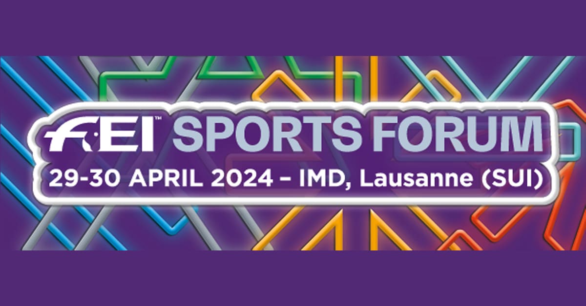 FEI Sports Forum logo.