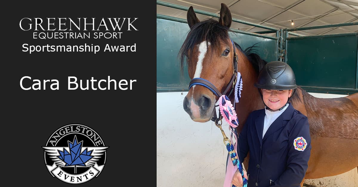 Thumbnail for Cara Butcher Receives First Greenhawk Sportsmanship Award
