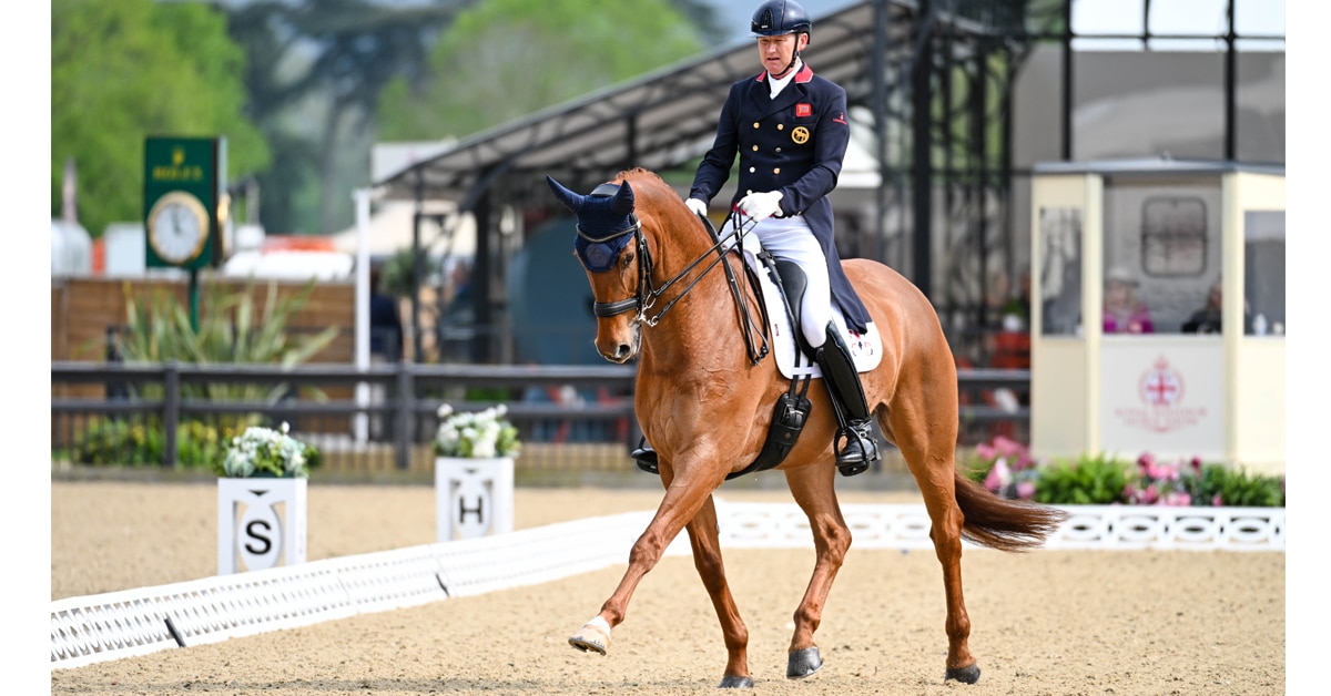 Thumbnail for Hughes and Classic Goldstrike Win Windsor Dressage Grand Prix